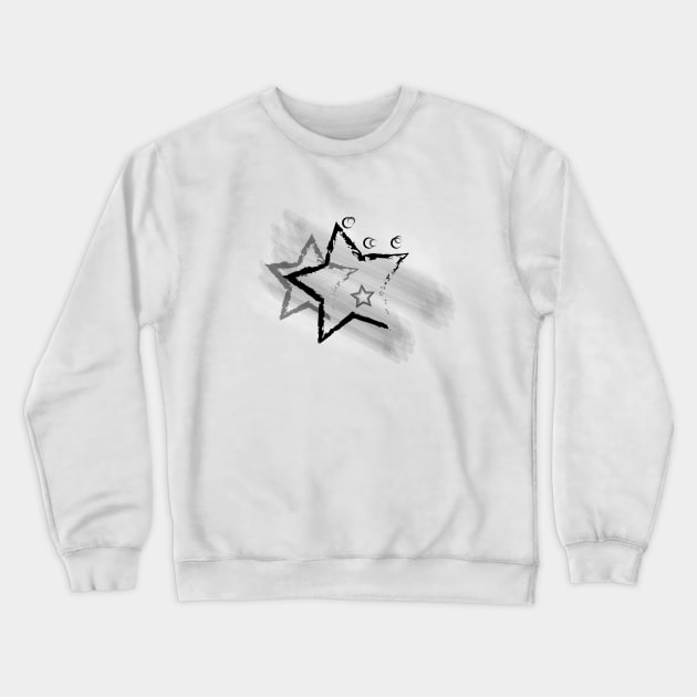 Super Star, abstraction Crewneck Sweatshirt by Lady_M